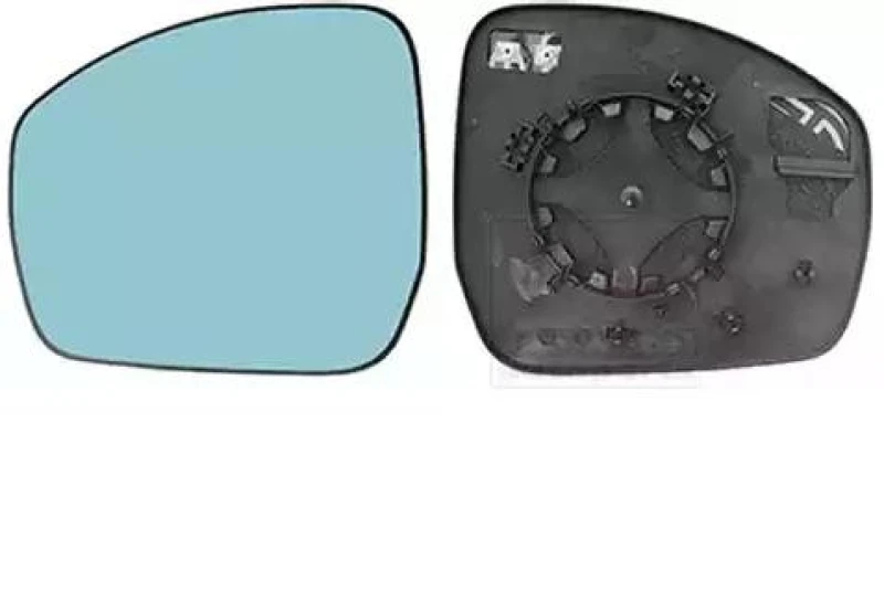 Image of VAN WEZEL 0246837 Wing Mirror Glass * HAGUS * Left Mirror Glass,outside mirror (1914)
