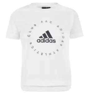 Image of adidas Athletics Club T Shirt Ladies - White