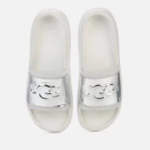 Image of UGG Womens Hilama Slide Sandals - White - UK 6