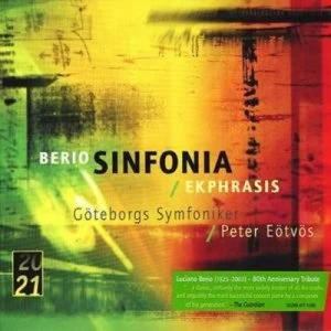 Image of Luciano Berio Sinfonia by Luciano Berio CD Album