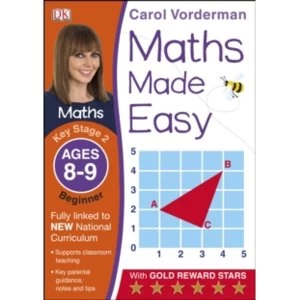Image of Maths Made Easy Ages 8-9 Key Stage 2 Beginner by Carol Vorderman (Paperback, 2014)