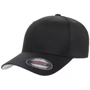 Image of Flexfit Childrens/Kids Wooly Combed Cap (One Size) (Black)