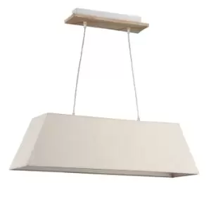 image of Miriel Bar Pendant Ceiling Light Cream