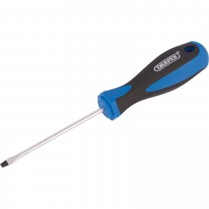 image of Draper Plain Slotted Engineers Screwdriver 3mm 75mm