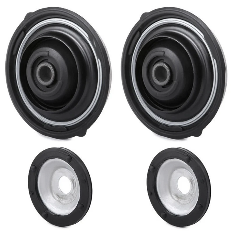 Image of RIDEX 1180S1022 Top strut mount Front axle both sides, with fastening/mounting material Suspension Strut Support Bearing (1180)
