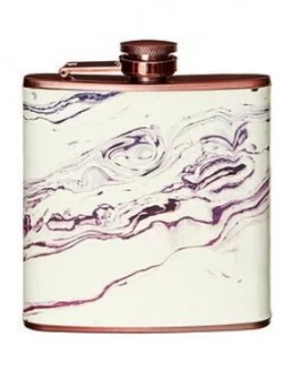 image of Premier Housewares Marble-Effect Hip Flask