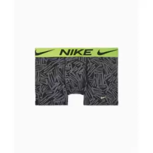 Image of Nike Logo Met Trunks Mens - Black