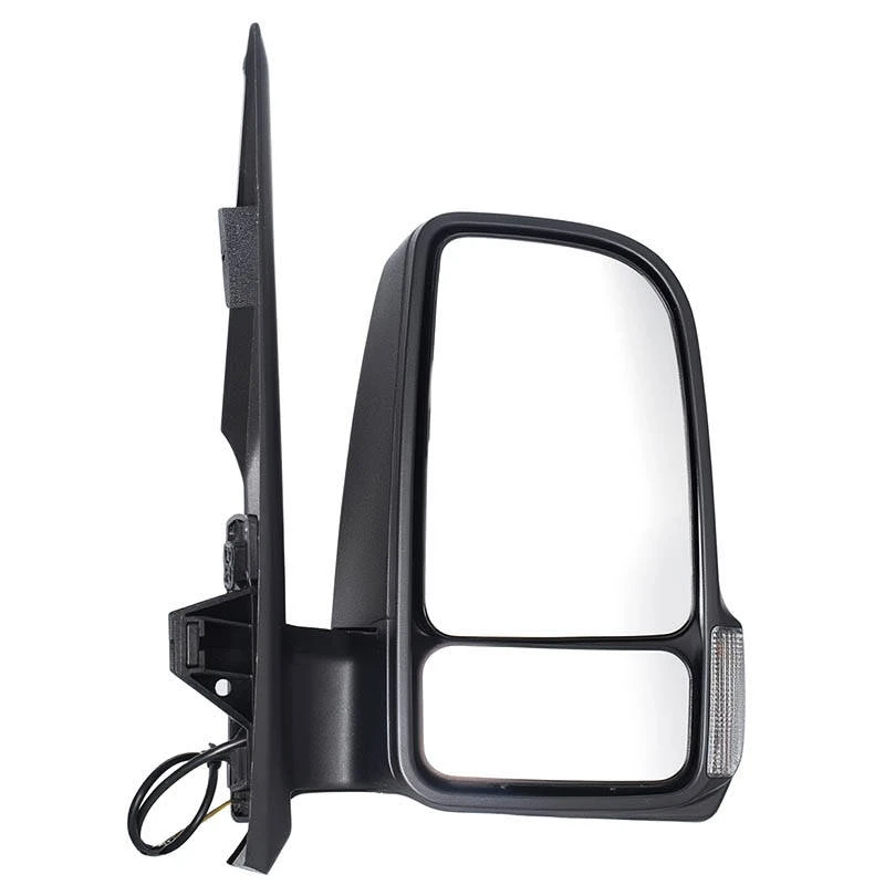 Image of TYC 321-0163 Wing mirror Right, Short mirror arm, Black Outside Mirror (50)