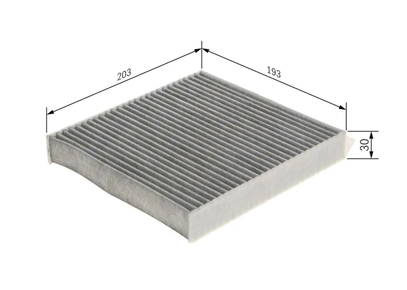 Image of Pollen filter Bosch 1 987 435 584