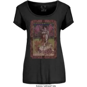 Janis Joplin - Avalon Ballroom '67 Ladies XX-Large T-Shirt - Black