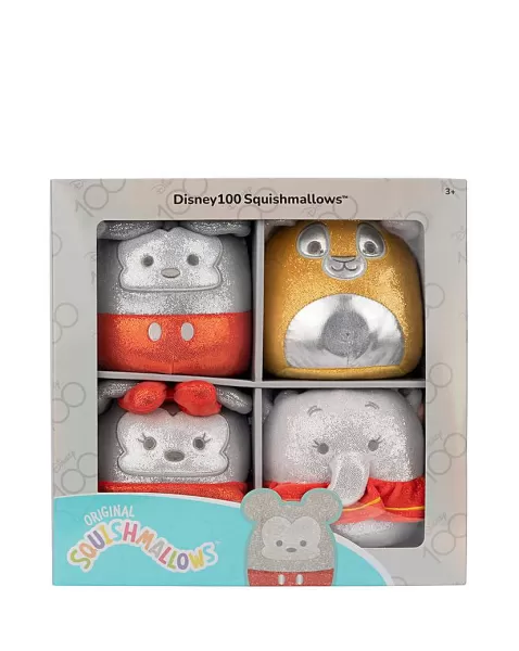 Image of Squishmallows 5" Disney 100 4 Pack