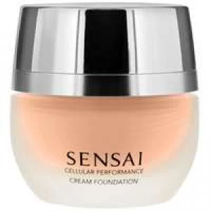 Image of SENSAI Cellular Performance Cream Foundation SPF15 CF23 Almond Beige 30ml