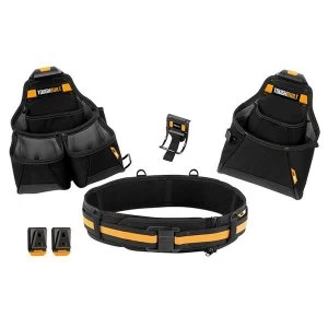 image of ToughBuilt Builder Tool Belt Set 4 Piece