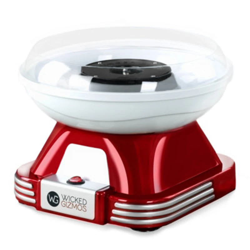 Image of Wicked Gizmos Retro-Style Cotton Candy Maker Dark Red unisex