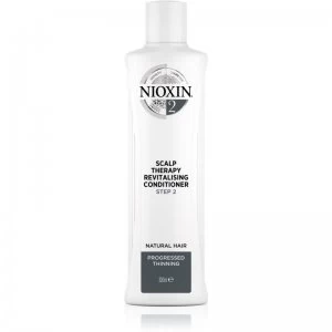 image of Nioxin System 2 Scalp Therapy Revitalising Conditioner Revitalizing Conditioner For Thinning Hair 300ml