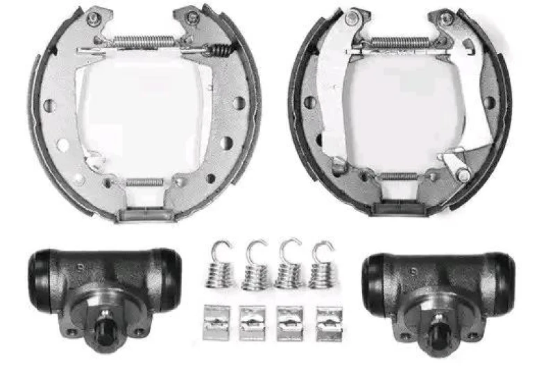 Image of JURID 381016J Brake Set, drum brakes with wheel brake cylinder Brake Set,drum brakes (3859)