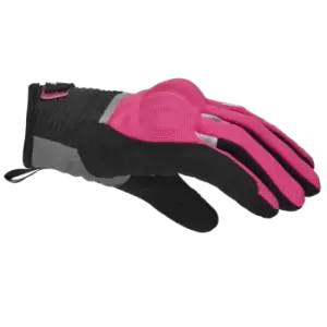 image of Spidi Flash CE Lady Black Fuchsia Gloves L