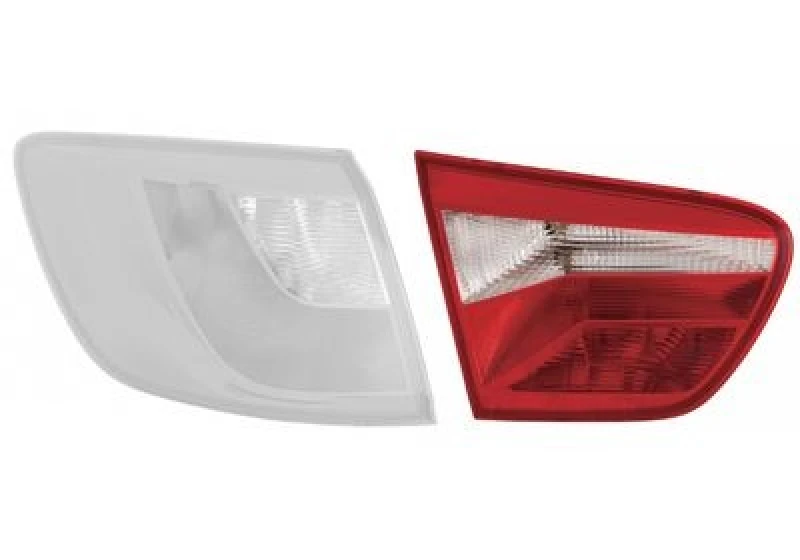 Image of VAN WEZEL 4923923 Rear light Inner Section, with bulb holder, Left Combination Rearlight (391)