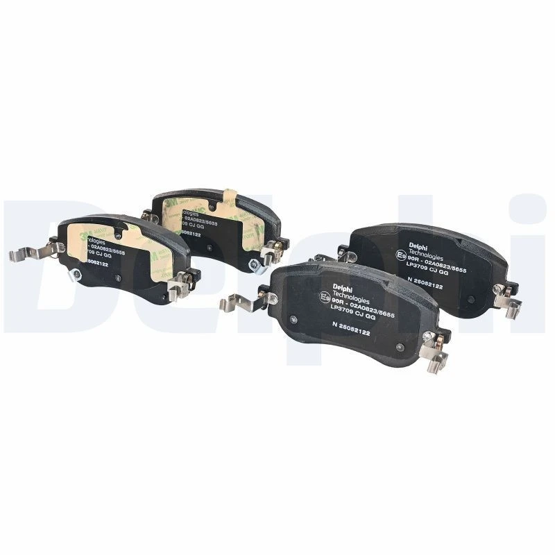 Image of DELPHI Brake pad set DELPHI LP3709