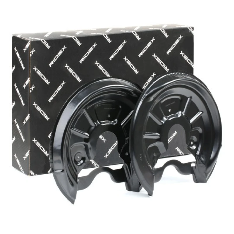 Image of RIDEX 1330S0278 Brake Disc Back Plate Rear Axle Right Splash Panel,brake disc (1330)