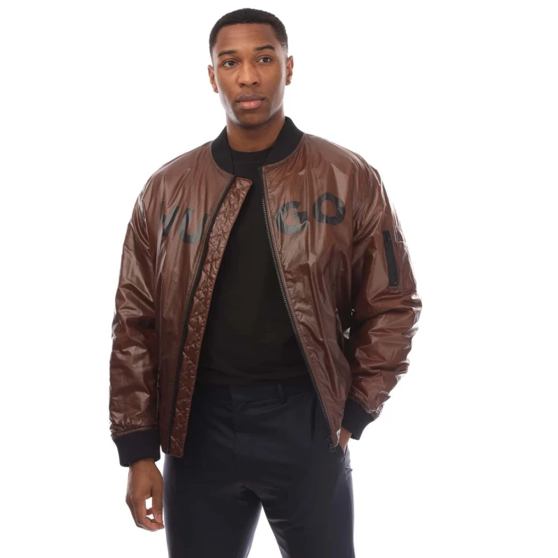 Image of Hugo Byler2431 Jacket - Brown Brown S