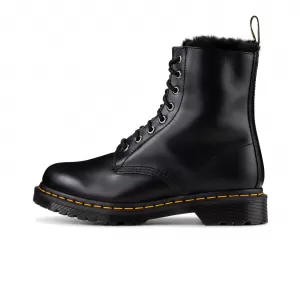 Image of Dr Martens 1460 Serena 8 Eye Ankle Boot - Dark Grey