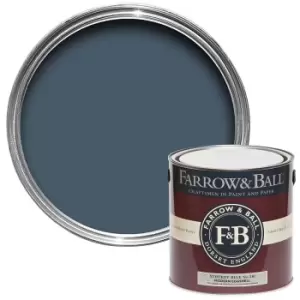 Image of Farrow & Ball Modern Eggshell Paint Stiffkey Blue - 2.5L