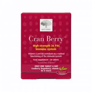 image of New Nordic Cran Berry 30 Tablets