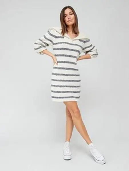 Pieces Birch Jadine Knitted Dress