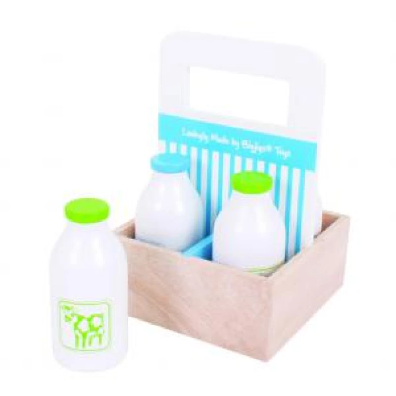 Image of Wooden Milkman Delivery