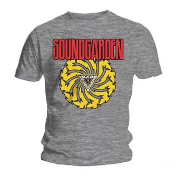 image of Soundgarden - Badmotorfinger V.1 Unisex Large T-Shirt - Grey