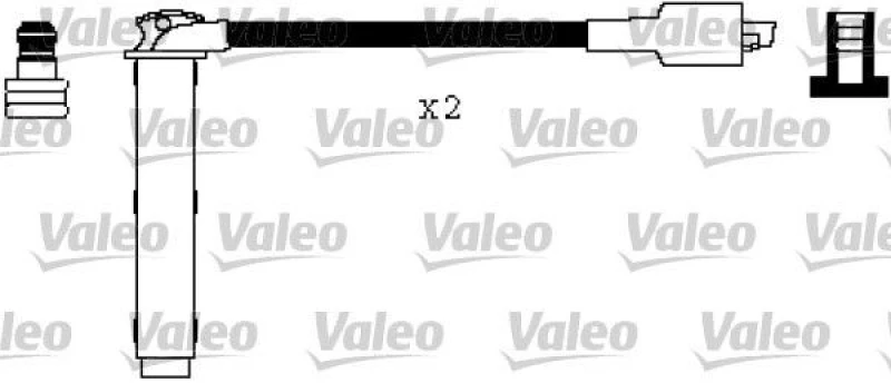 Image of Ignition lead set VALEO 346337