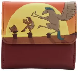 Image of Hercules Loungefly - 25th Anniversary Sunset Wallet Wallet multicolor