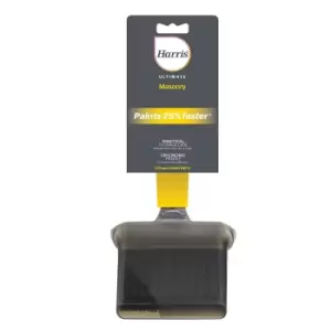 Image of Harris Ultimate Masonry 100mm Swan Neck Paint Brush