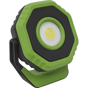 Image of Sealey Magnetic Rechargeable Pocket COB LED Floodlight Green