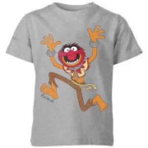 image of Disney Muppets Animal Classic Kids T-Shirt - Grey - 11-12 Years