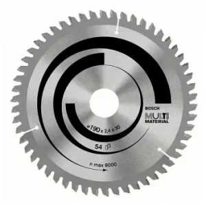 Image of Bosch 2608640506 Circular Saw Blade Multi-material 184x30x2.4mm 48...