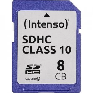 image of Intenso 3411460 SDHC card 8GB Class 10