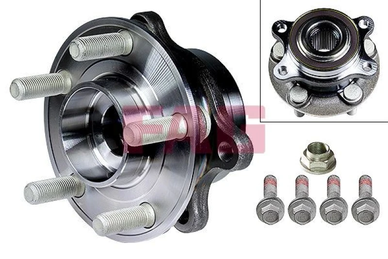 Image of Wheel bearing kit FAG 713 6792 80
