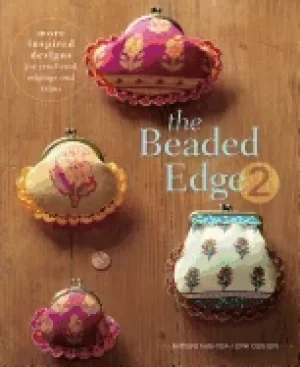 Image of beaded edge 2 more inspired designs for crocheted edgings and trims