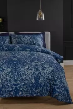 Image of Secret Garden 200 Thread Count Cotton Rich Reversible Duvet Cover Set
