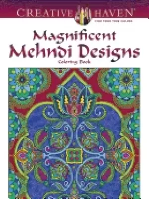 Image of creative haven magnificent mehndi designs coloring book