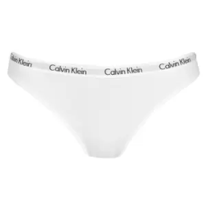 Image of Calvin Klein Calvin Carousel Bikini Bottoms - White