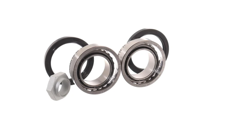 Image of SKF VKBA 829 Wheel bearing kit with shaft seal Wheel Bearing Kit (654)
