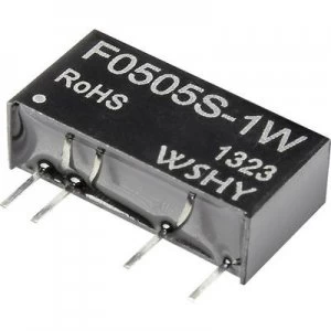 Image of F0505S 1W DCDC converter print 5 Vdc 5 Vdc 200 mA 1 W No. of outputs 1 x