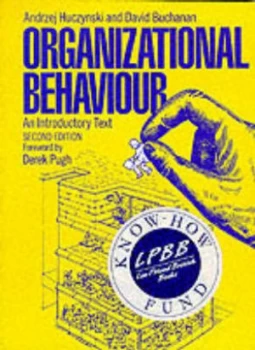Image of Organizational Behaviour by David a Buchanan Paperback