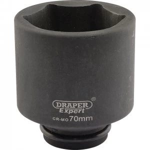 Image of Draper Expert 3/4" Drive Deep Hexagon Impact Socket Metric 3/4" 70mm
