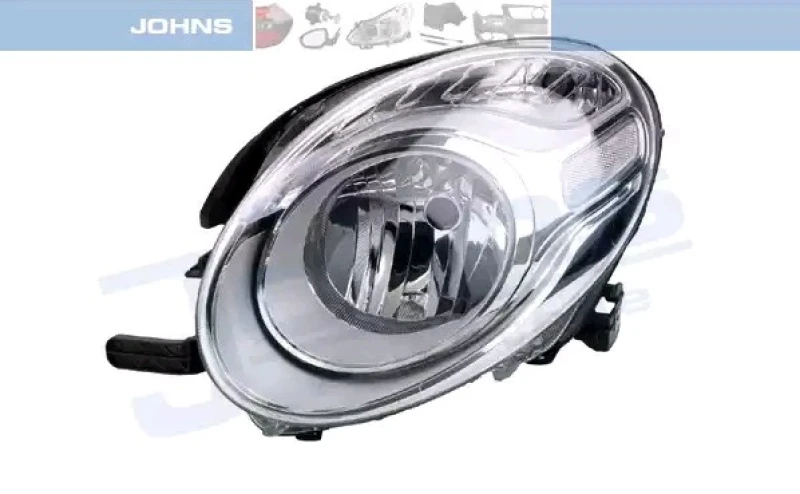Image of JOHNS 30 04 09 Headlights H7, Left, with motor for headlamp levelling Headlight (259)