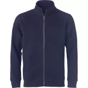 Image of Clique Mens Classic Full Zip Cardigan (M) (Dark Navy)