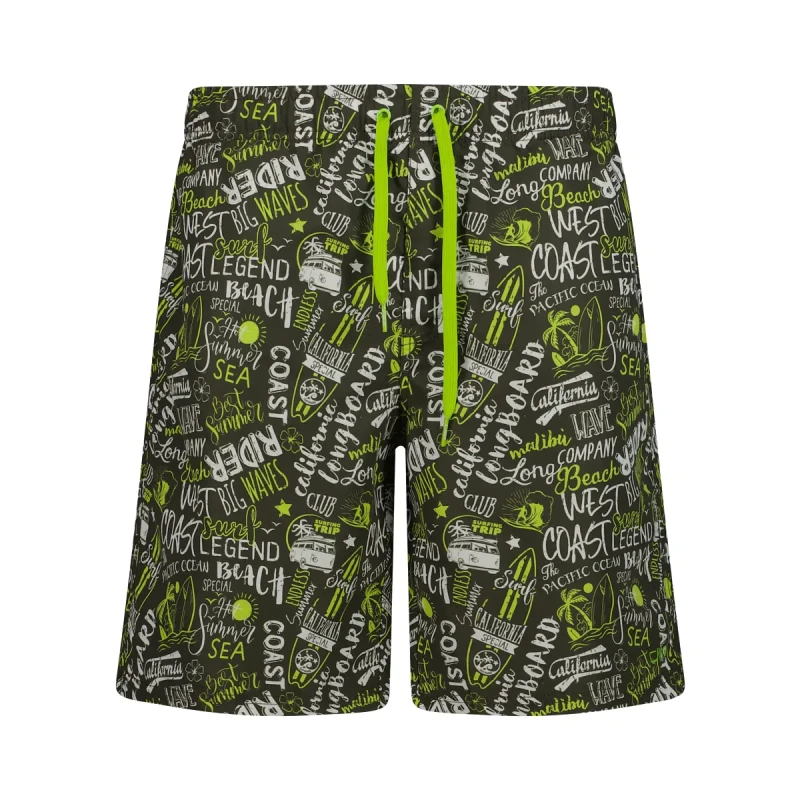 Image of CMP Surf Printed Swim Shorts CMP Vert Male S